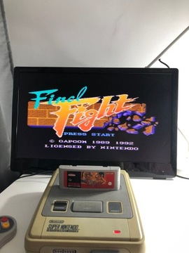 Игра Final Fight для Nintendo SNES