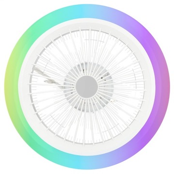 ПОТОЛОЧНЫЙ ВЕНТИЛЯТОР, ВЕНТИЛЯТОР, СВЕТОДИОДНЫЙ ПОТОЛОЧНЫЙ СВЕТИЛЬНИК RGB