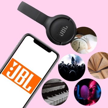 НАКЛАДНЫЕ НАУШНИКИ JBL TUNE 520BT ЧЕРНЫЕ BLUETOOTH PURE BASS 57H БЕСПЛАТНО