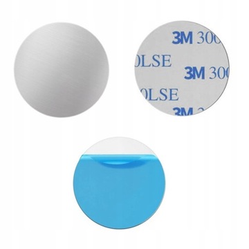 СЕРЕБРЯНЫЙ МАГНИТНЫЙ ДЕРЖАТЕЛЬ ДЛЯ ТЕЛЕФОНА УНИВЕРСАЛЬНЫЙ 30 ММ 3М