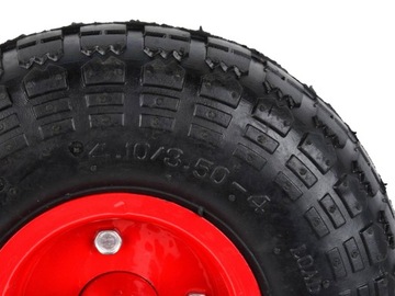 НАКАЧЕННОЕ КОЛЕСО КОЛЕСО 3,50-4 260 мм В КОМПЛЕКТЕ, ОБОД + ТРУБКА
