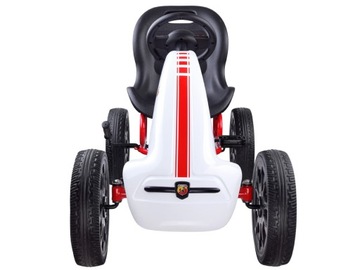 GOKART ABARTH с педалями Большие мягкие колеса PA0167
