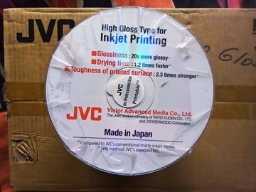 JVC CD-R PRO Printable GLOSS Япония 100 шт.