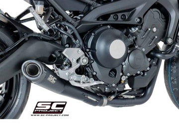 Выхлопная система SC-Project Conic Matt Black Yamaha MT-09 (2014 – 2016 гг.)