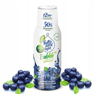 Сироп для газировки FruttaMax BLUEBERRY LIGHT карбонизатор 500 мл на 12 л