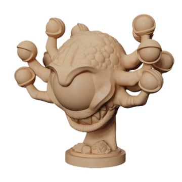 Figurki Dice head BeholderDevil RPG
