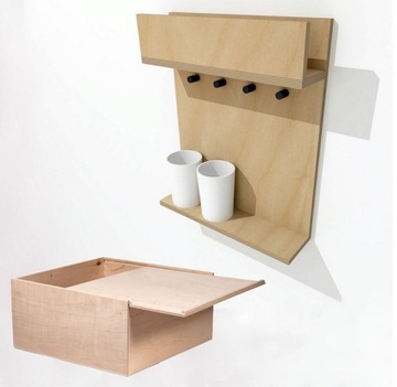 Sklejka formatka 1500x400 mm - 10mm grubości TOPOLOWA