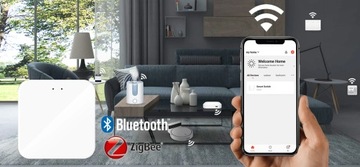 Централька Шлюз Шлюз ZigBee 3.0 Bluetooth WIFI TUYA SMART LIFE Centralka