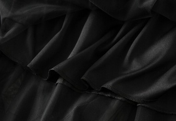 ДЛИННАЯ ЖЕНСКАЯ ЮБКА МИДИ ИЗ ТЮЛЯ