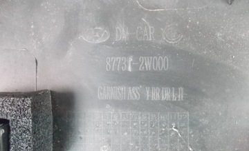 HYUNDAI SANTA FE 12-18 VRSTVA DVEŘE ZADNÍ LEVÝ 877312W000