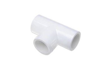 10 SZT. TRÓJNIK PVC 1/2 RÓWNOPRZELOTOWY KLEJONY TYPU NIBCO PCV - UST-M