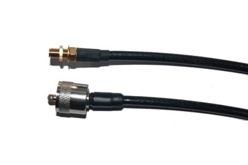 Kabel wtyk UC-1(UHF)/gniazdo SMA, H155 Belden 4m