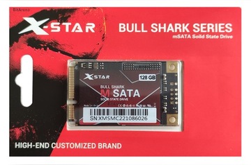 Твердотельный накопитель X-Star Bull Shark 128 ГБ mSATA