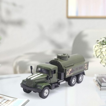 Литая под давлением модель автомобиля в масштабе 1/43, модель грузовика для детей, автоцистерн