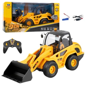 Lean Toys Екскаватор зарядний пристрій бульдозер RC 1:24 305x160 мм