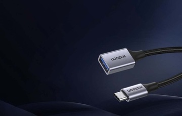 UGREEN АДАПТЕР КАБЕЛЬ-АДАПТЕР USB-C 3.0 НА USB A 5 ГБ/С 0,15 М