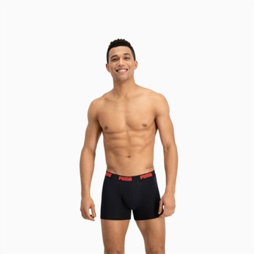 Bokserki Puma Heritage Stripe Boxer, 2 pary, rozmiar L