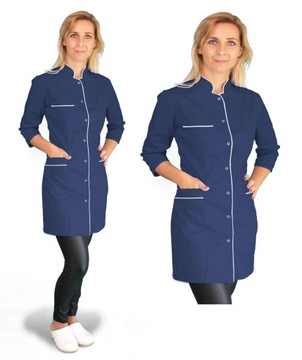 Fartuch medyczny z elastanem r. 3XL