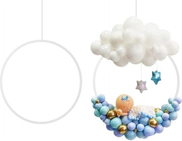STOJAK NA BALONY STELAŻ DO BALONÓW KOŁO WISZĄCY