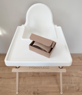 OKLEINA DO NÓŻEK KRZESEŁKA IKEA ANTILOP SOSNA - 5 pasków