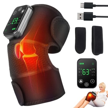 MASAŻER STABILIZATOR KOLANA ŁOKCIA BARKU GRZEJĄCY