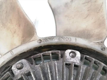 KIA SORENTO VENTILÁTOR VISKOTICKÝ CHLADIČŮ 2007