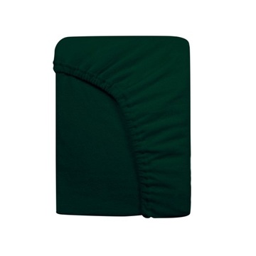 Prześcieradło frotte z gumką 036/150/160x200 butelkowa zieleń DARYMEX