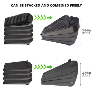 2 zestawy odbojników do drzwi zapobiegają kolizjom minimalistyczne MR