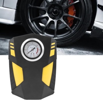 АВТОМОБИЛЬНЫЙ КОМПРЕССОР Насос, компрессор 12В, манометр для велосипедных шин