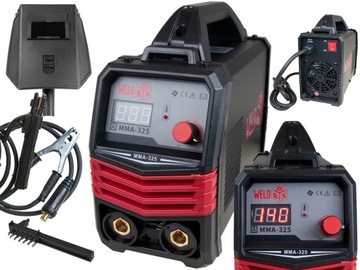 Spawarka inwerterowa MMA 325 TIG IGBT 230V LCD LED 0.5-3.25 mm Weldbox