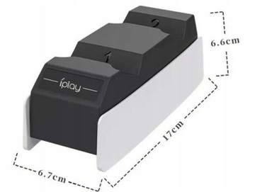 ДОК-СТАНЦИЯ IPLAY HBP-245 PS5, ЗАРЯДНОЕ УСТРОЙСТВО ДЛЯ 2 Пэд-контроллеров