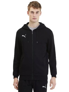 Bluza męska Puma team GOAL23 czarna rozpinana - XXL