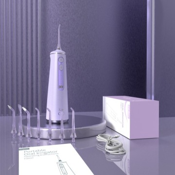 БЕСПРОВОДНОЕ ПРОМЫВАНИЕ ЗУБОВ 8 НАСАДОК СВЕТОДИОДНЫЙ ДИСПЛЕЙ 300 МЛ