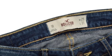 HOLLISTER JEANSOWE SPODNIE RURKI 25/31