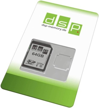 КАРТА ПАМЯТИ DSP SD SDXC 64 ГБ U3 V30 C10 UHS-I