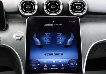 Mercedes Klasa C W206 2022 Mercedes-Benz Klasa C W206 2.0 278KM MHEV 4MATIC Automat Avantgarde Serwis, zdjęcie 22