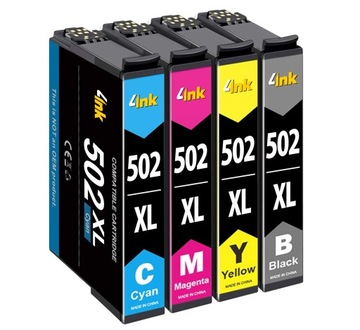 4x TUSZ 502 XL DO EPSON EXPRESSION XP-5150 XP-5155
