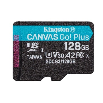 Kingston karta pamięci 128GB microSDXC kl. 10 UHS-I 170 MB/s + adapter