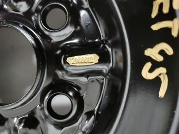 4× DISK OCELOVÝ TOYOTA OE AVENSIS T25 6.5" X 16" 5X100 ET 45
