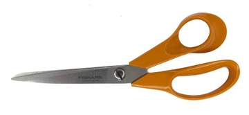 Nożyczki uniwersalne krawieckie FISKARS 25cm pomarańczowe