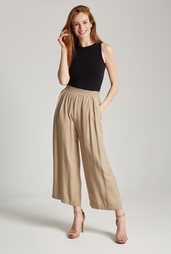 Spodnie damskie kuloty Gatta Siena Beige rozmiar L