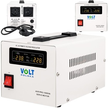 STABILIZATOR NAPIĘCIA AVR PRO 1000VA DO AGREGAT 3%