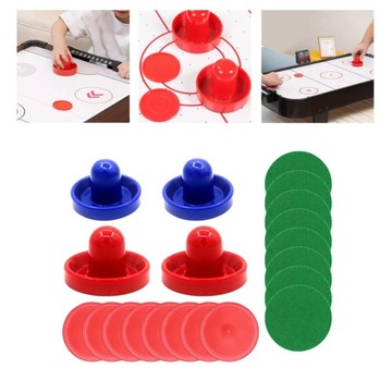 1 комплект мини-толкателей для аэрохоккея и хоккейных шайб