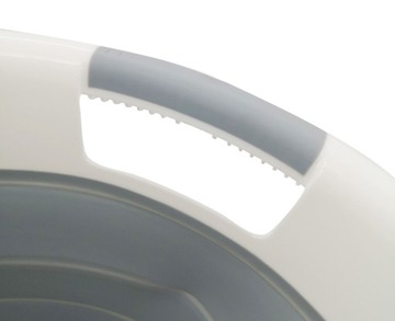 СКЛАДНАЯ КОРЗИНА ДЛЯ БЕЛЬЯ, СИЛИКОНОВАЯ ЧАША, 25 Л