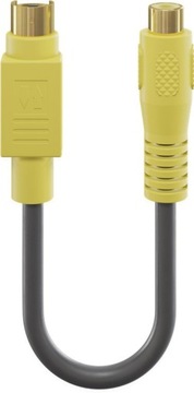 Kabel adaptera wideo S-Video/Composite - 0.2m