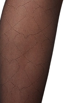 Siateczkowe pończochy samonośne calzedonia w SERCA 40den 3/4 M/L