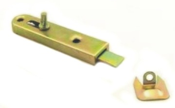 Zasuwka meblowa prosta 71x16 Ocynk / 3szt.