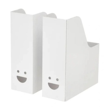 IKEA TJABBA - segregator biały 2 sztuki