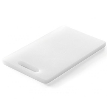 Deska kuchenna do krojenia i siekania z uchwytem HDPE 25x15cm - Hendi 82634