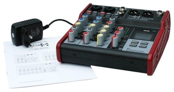 4-канальный микшер E-Lektron SE-4 USB/Bluetooth +48В